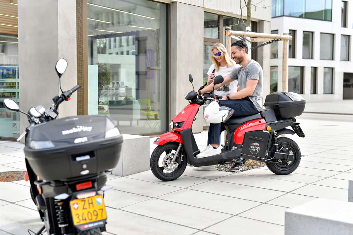 Scootersharing Mobility 200 Unidades Zurich