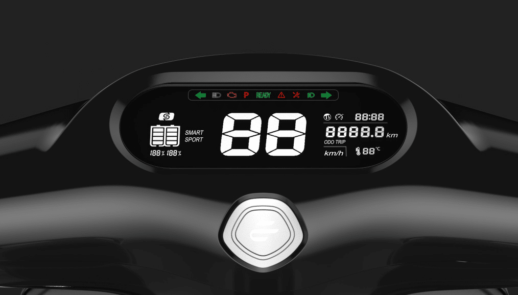 Ecooter E1 Elektroroller Display