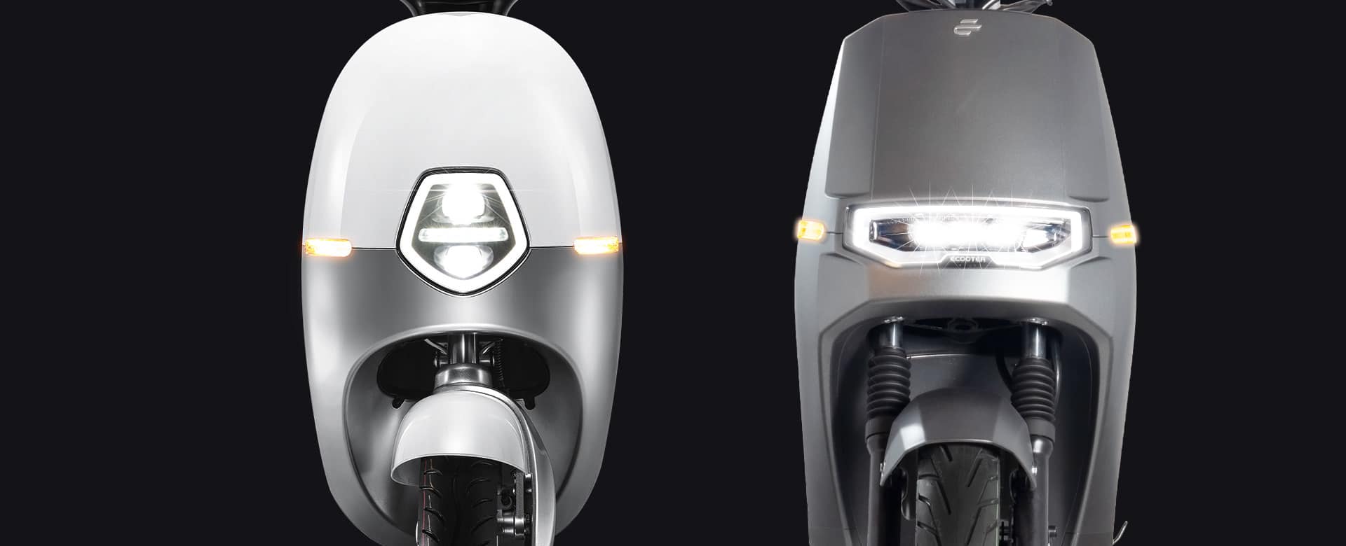 Ecooter E1 Elektroroller Lichtsystem
