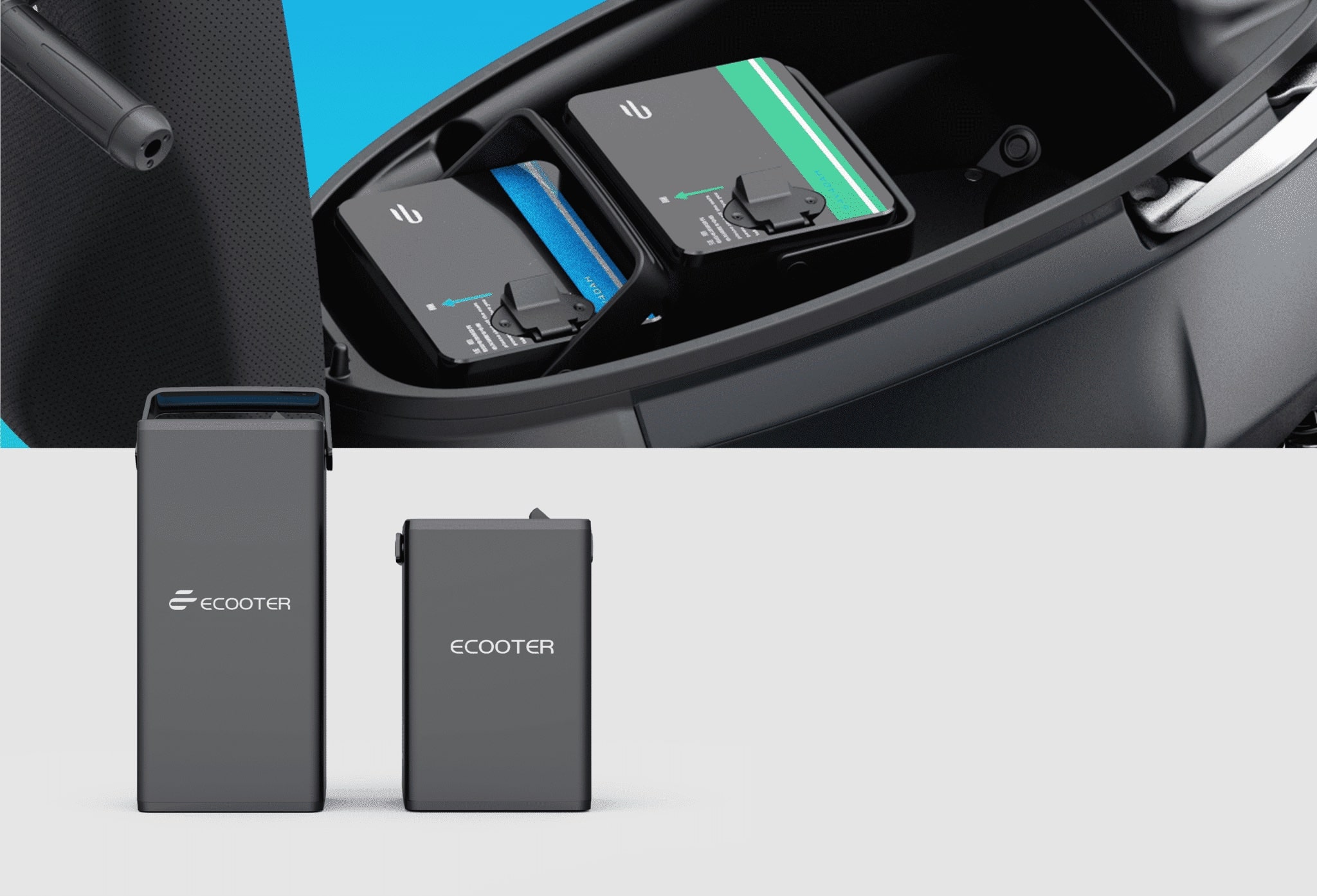 Ecooter E2 Max Akku Elektroroller Batterie