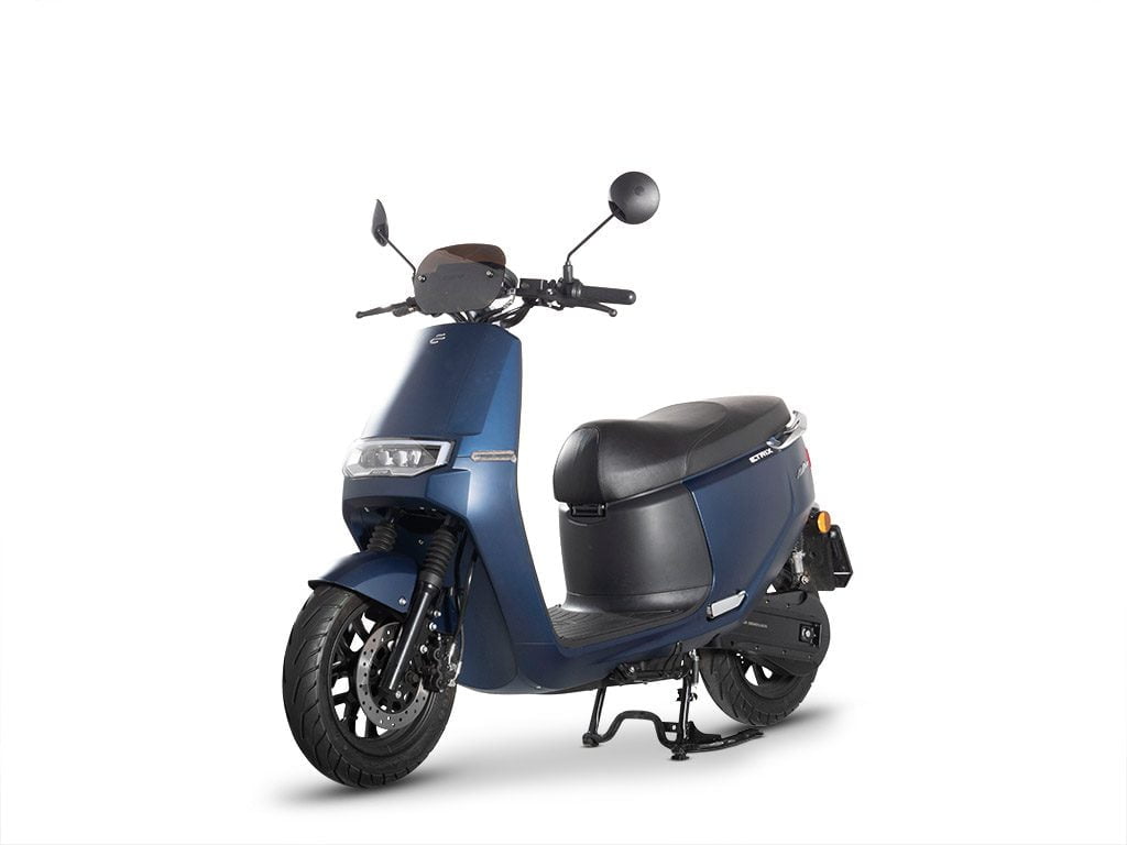 Ecooter E2 Max Front Links Elektroroller Weiss