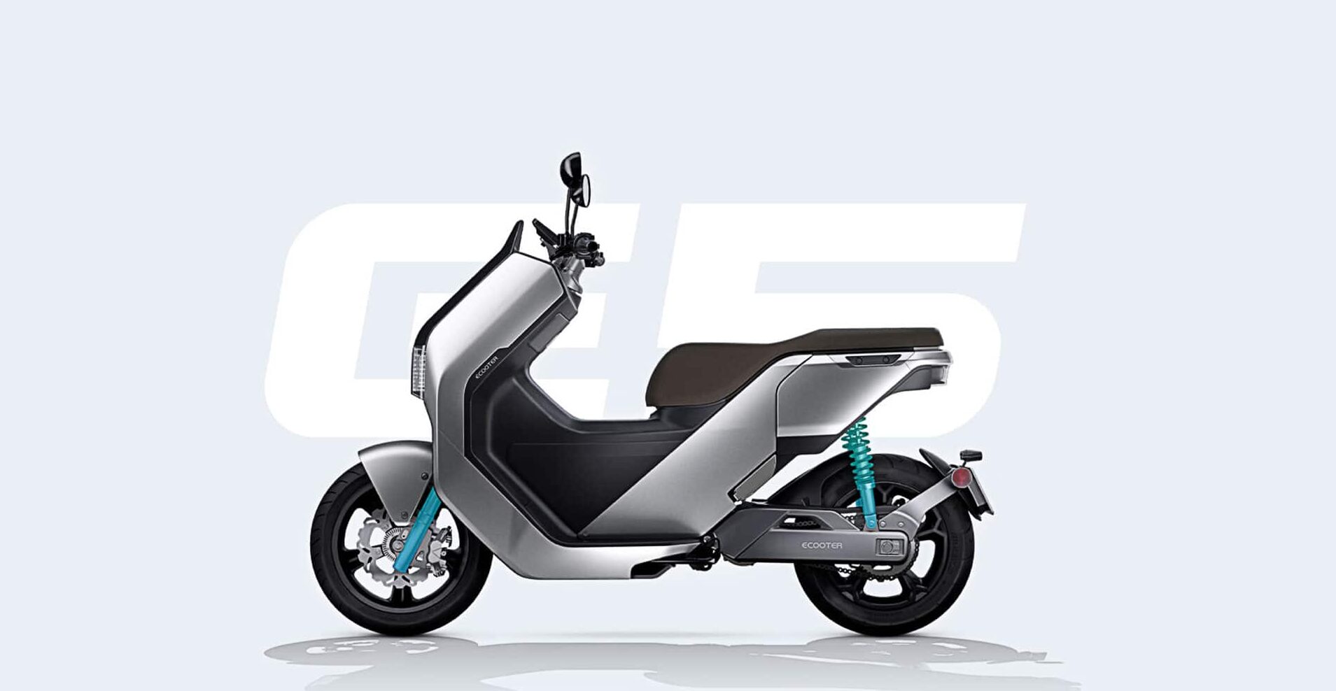 Ecooter E5 Elektroroller Etrix Grey 2