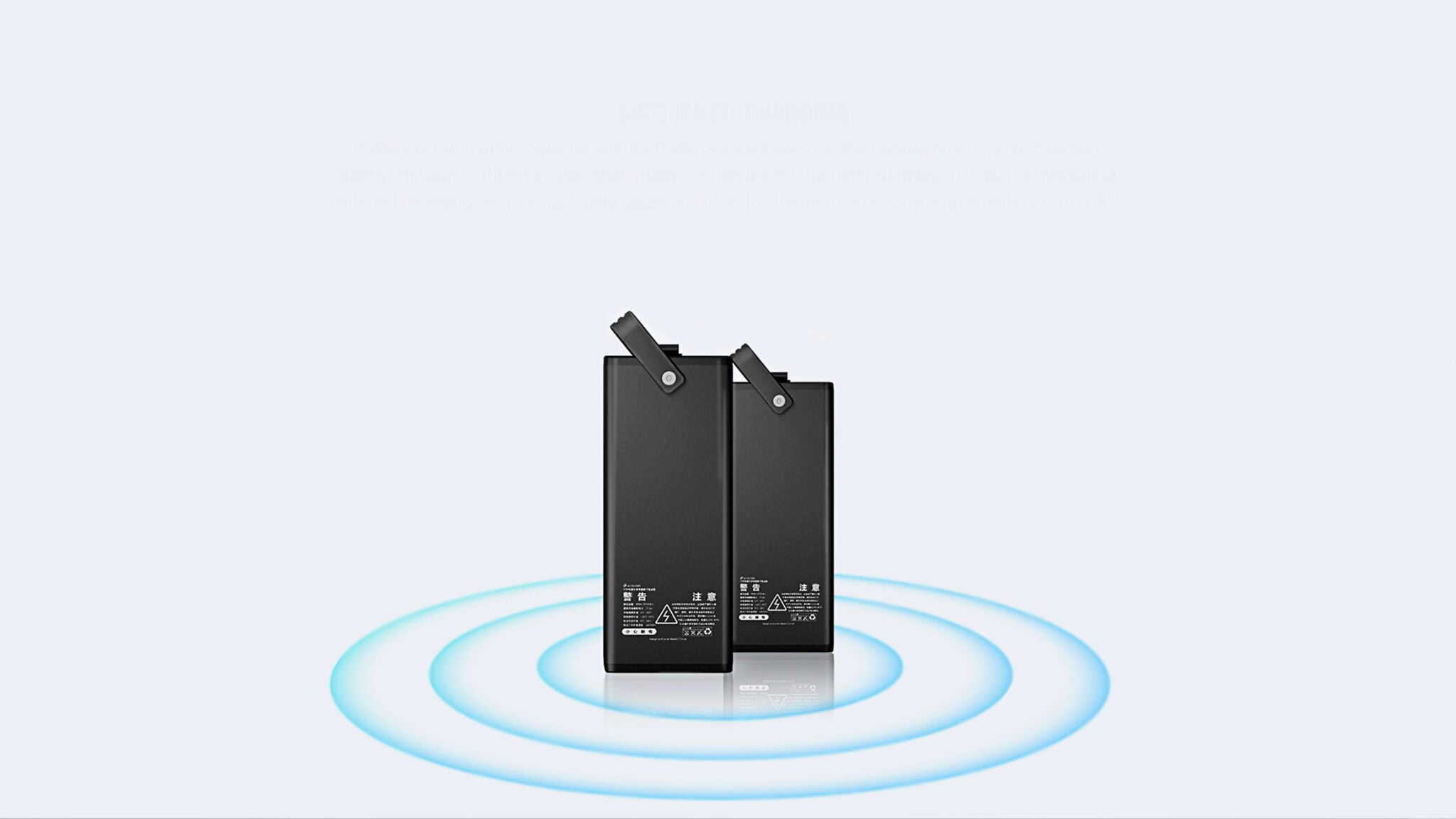 Ecooter E5 Elektroroller Etrix Grey Batterie