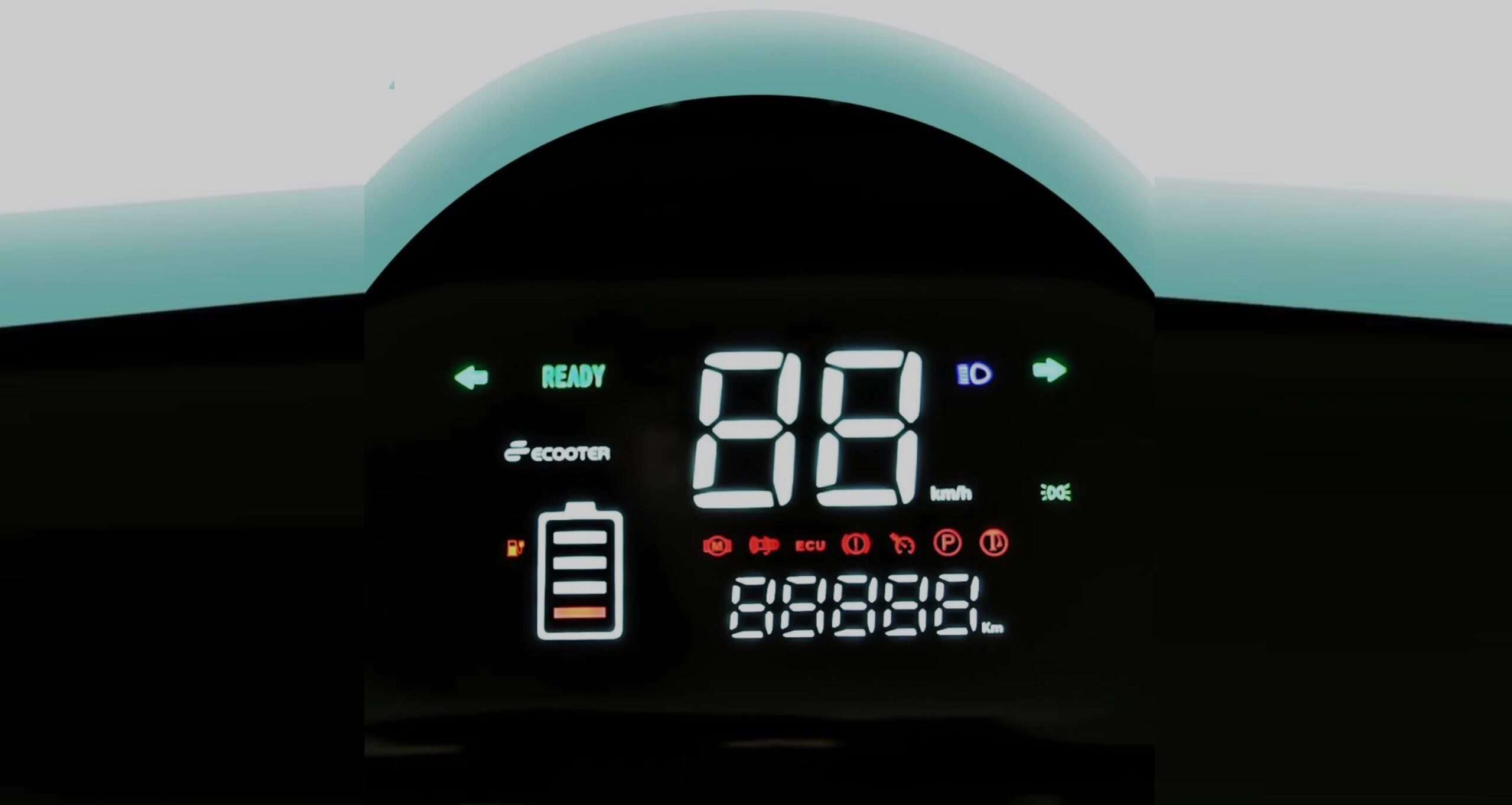 Ecooter M1 Etrix Display Panel