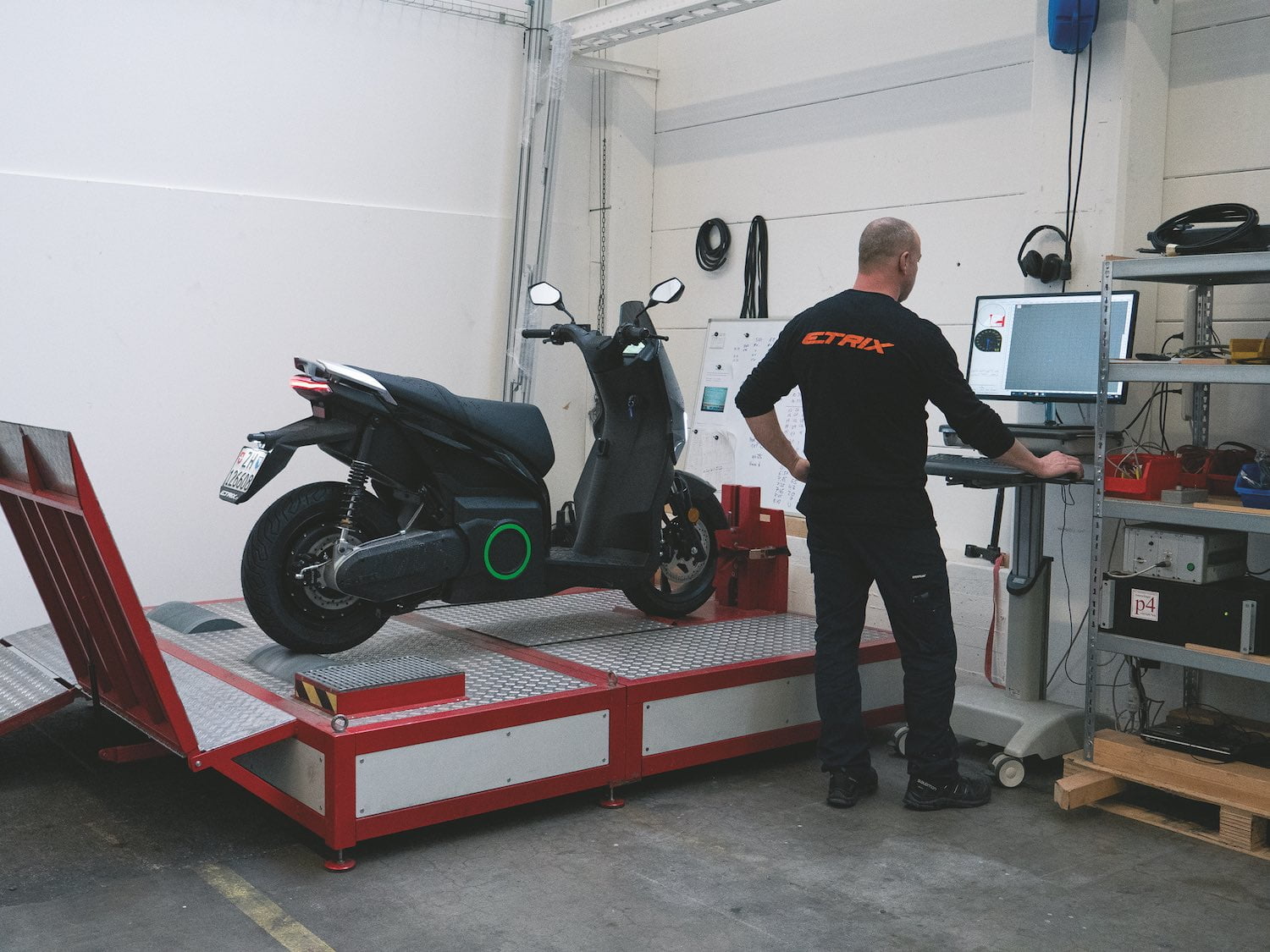 Etrix Elektroroller Werkstatt Service
