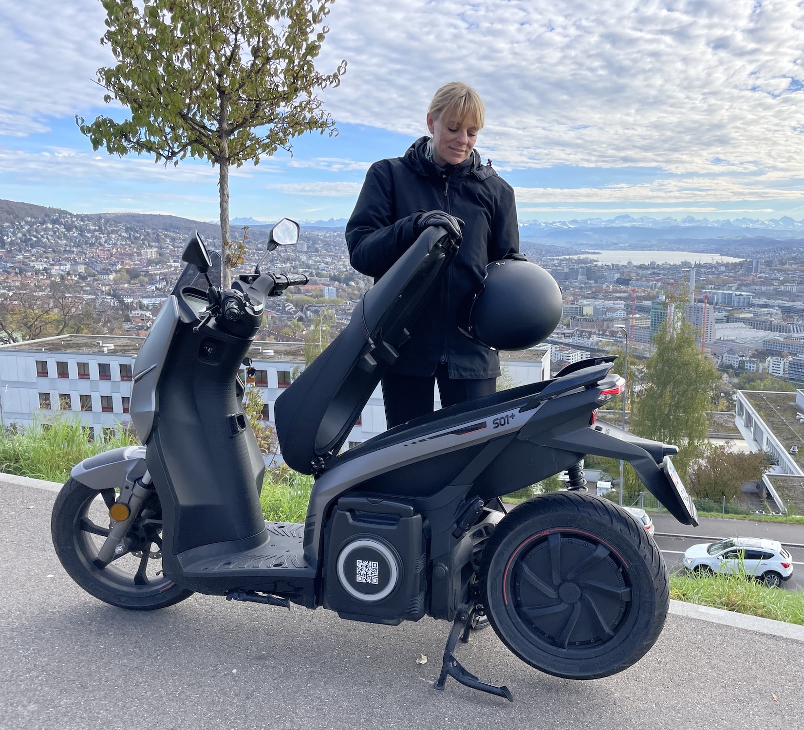 Silence S01 Plus Grau Zuerich Elektroroller Etrix