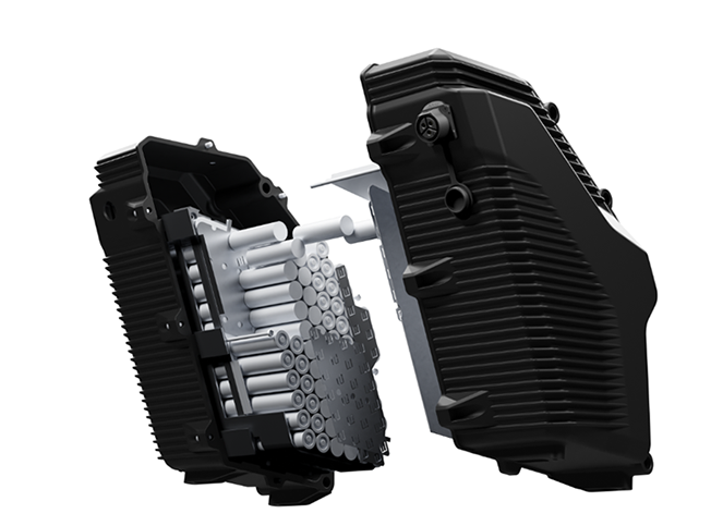 Caofen F80 Etrix Elektro Crossbike Batterie
