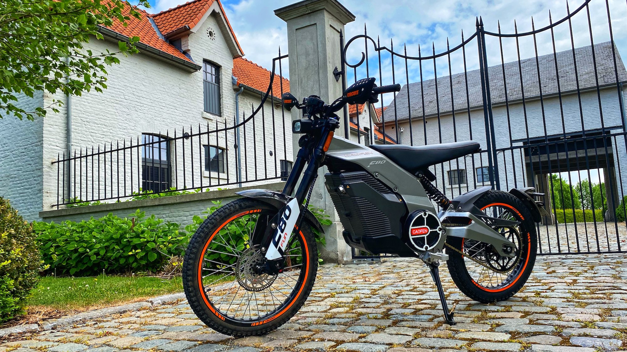Caofen F80 Etrix Elektro Crossbike Front Regensdorf