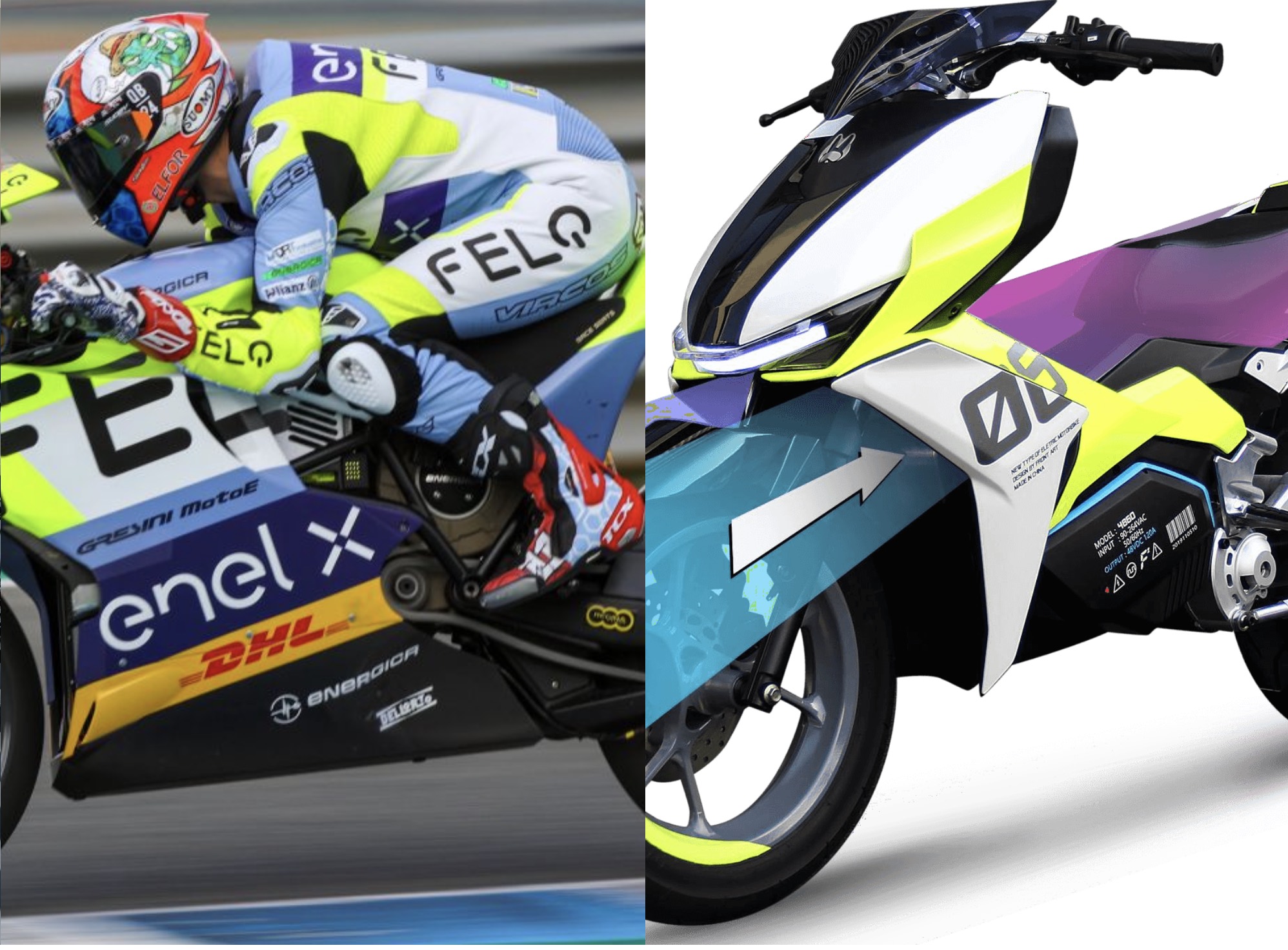 Felo Fw06 Etrix Elektroroller Neu Elektromotorrad