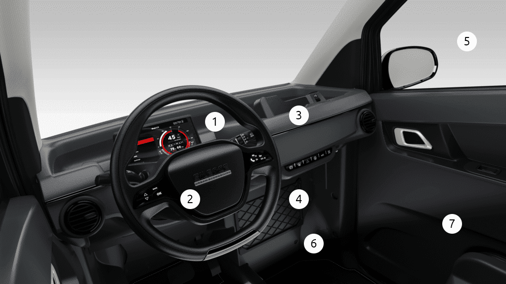 Silence S04 Elektro Nano Car Cockpit