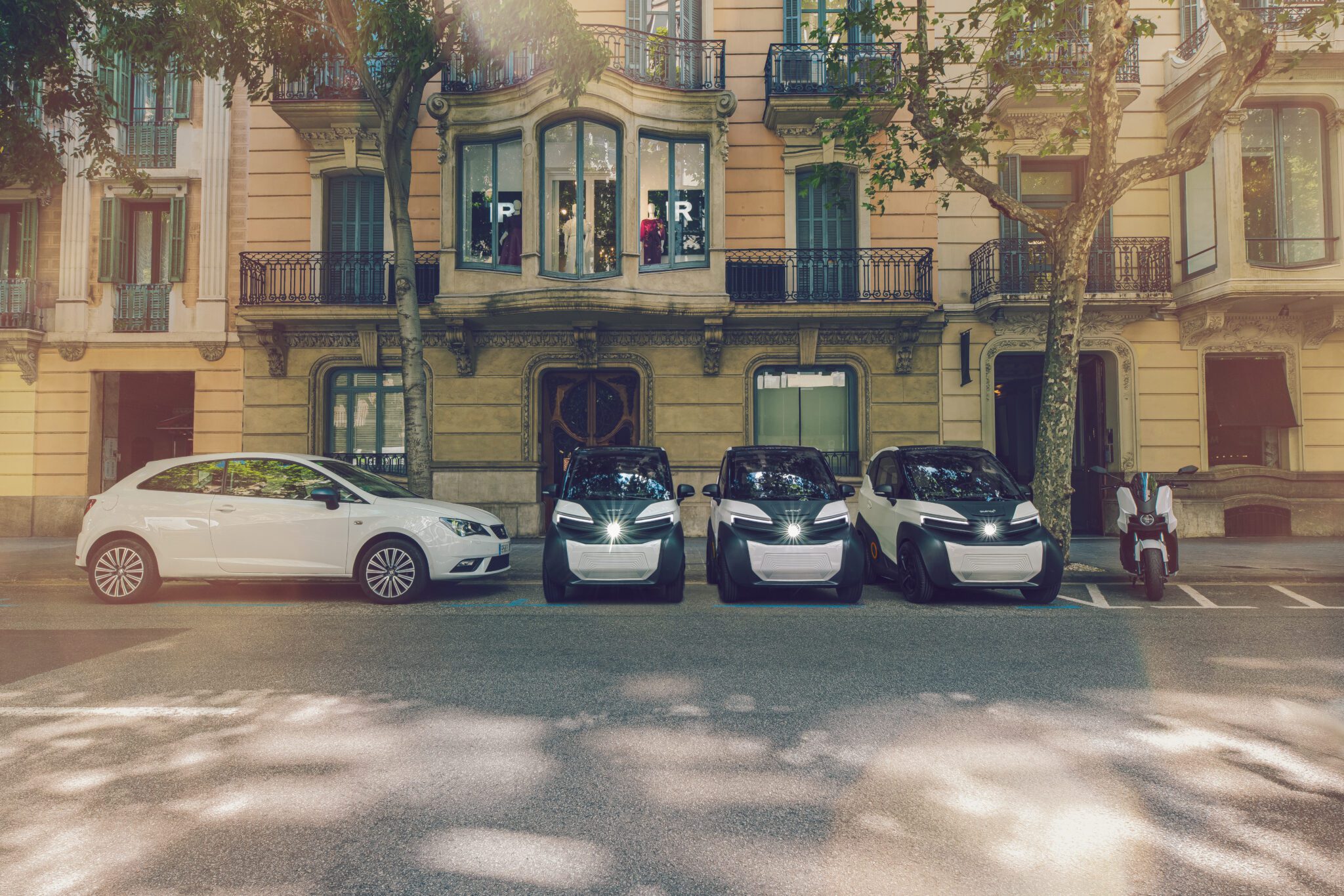 Silence S04 Elektro Nano Car Zuerich S01 Parken